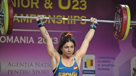 Laura Cháfer, bronce en Arrancada, compitió también el el Europeo Júnior de 2023