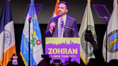 El candidato demócrata a la Alcaldía de Nueva York, Zohran Mamdani