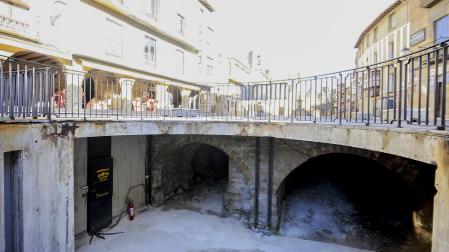 Las galerías medievales de Olite llevan cerradas al público desde el año 2020