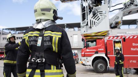 Imagen de un parque de bomberos