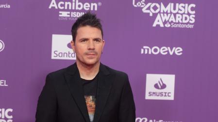El cantante Dani Martín durante el photocall previo a la entrega de Los40 Music Awards