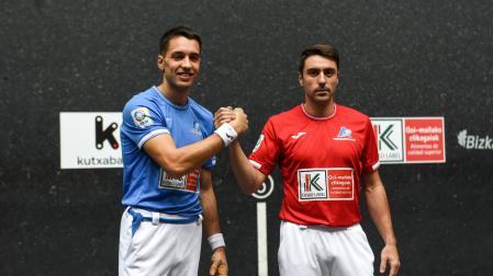 Javier Zabala y peio Etxeberria protagonizarán el domingo un duro pulso por ser campeones.