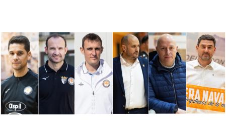 De izda. a dcha., Diego Ríos, Juanma Marrube, Álvaro Cordón 'Cone', Francisco Javier Jiménez 'Kapu', David Zambrano y Daniel Ibáñes /