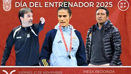Anuncio de la Federación Navarra de Fútbol con motivo del Día del Entrenador /