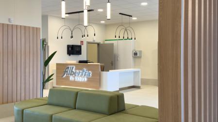 Albertia El Sadar es un centro moderno, luminoso y acogedor