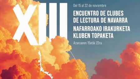 Cartel promocional del XIII Encuentro de Clubes de Lectura