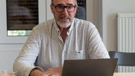 José Antonio Zudaire, en una imagen tomada en junio de 2024.