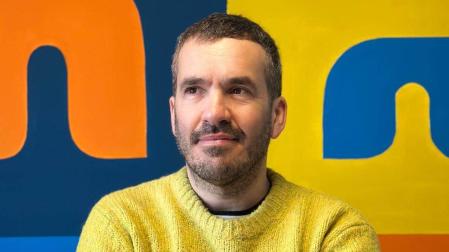 El escritor navarro Hasier Larretxea