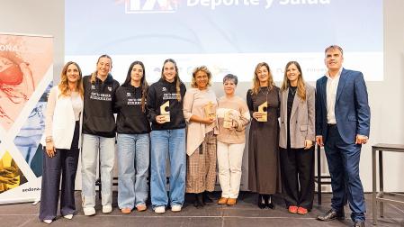 Las galardonadas en los ‘Premios AEDONA en Femenino’ /