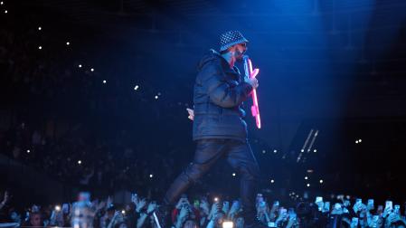 Concierto de Anuel AA en el Navarra Arena.