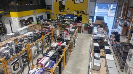 La tienda Electro Outlet Pamplona, ubicada en Mutilva
