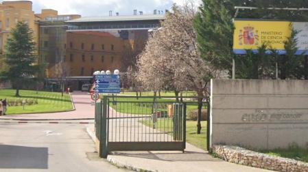 Entrada al Centro Nacional de Investigaciones Oncológicas (CNIO) en Madrid /