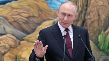 El presidente ruso, Vladímir Putin