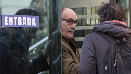 El exabogado de Ábalos, José Anibal Álvarez, a su llegada a la Audiencia Nacional