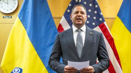 Andri Yermak, hasta ahora jefe de la oficina presidencial de Ucrania