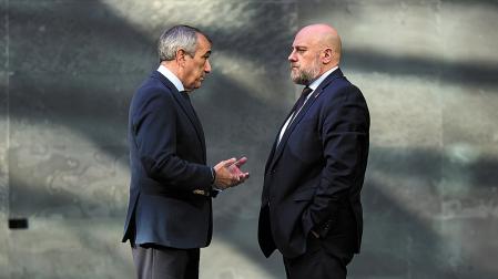 Óscar Chivite y José Luis Arasti