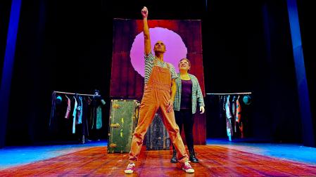 Una escena de ‘Kirkuk Erregea’, obra ganadora del Concurso de Textos Teatrales para público infantil