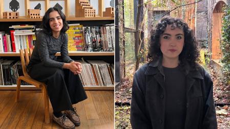 Las arquitectas Lucía Ruiz Ullate y Belén Recarte Tolosana