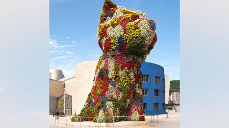 El Puppy del museo bilbaíno