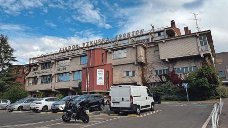 Aparcamiento junto al frontón Euskal Jai donde ocurrió la pelea, el 10 de mayo de 2014