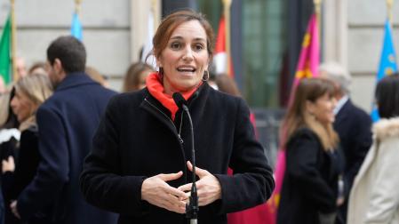 La ministra de Sanidad, Mónica García