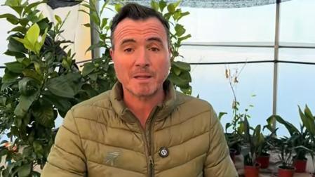 El agricultor y productor de plantas Ángel Illescas