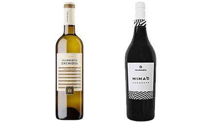 Botellas de la bodega Inurrieta