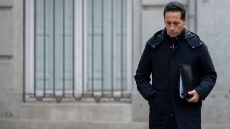 Manuel José García Alconchel, exdirectivo de la zona sur de Acciona Construcción España a su llegada al Tribunal Supremo