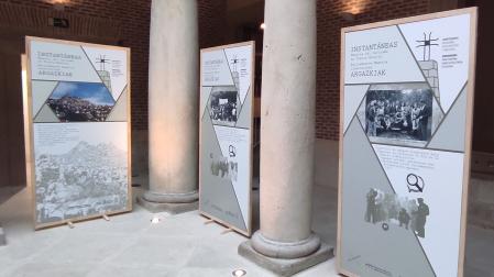 Imagen de la exposición ‘Montejurra: recuerdo, acto político y protesta’