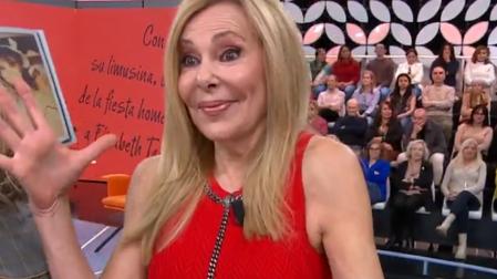 Ana Obregón, este martes a su llegada al plató de 'Y ahora Sonsoles'