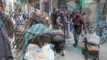 Crónica de un año de abandono institucional y vidas sin hogar