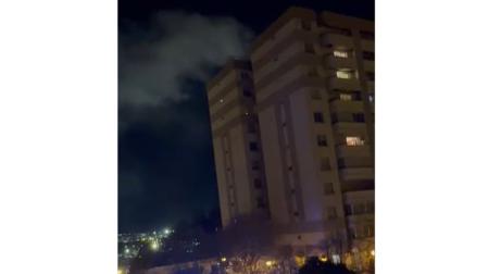 Vídeo del incendio en una vivienda de Barañáin