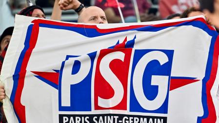 Un hincha del PSG durante la final Copa Intercontinental entre el equipo francés y el Flamengo