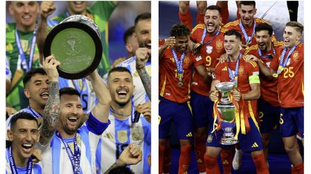 La Finalissima que enfrentará a España, como campeona de Europa, y a Argentina, como campeona de América, se jugará finalmente el 27 de marzo en el estadio Lusail de Catar, que acogió la final del último Mundial 2022