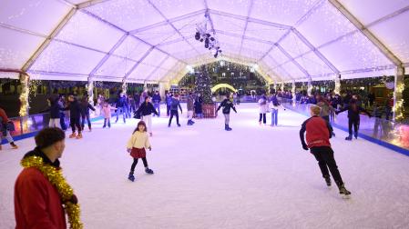 PISTA DE HIELO DE LA PLAZA DEL CASTILLO