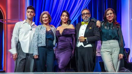 Presentadores y jurado de 'ARIA, locos por la ópera'