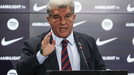 Joan Laporta, presidente del F.C. Barcelona, en una fotografía de archivo