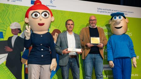 Jacar recibe el premio europeo Healthy Workplaces Good Practice Awards 2025