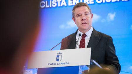 El presidente de Castilla-La Mancha, Emiliano García-Page, este lunes