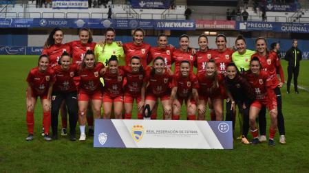 NAVARRA. En la fila de arriba: Sofía Escuchuri, Irati Igoa, Sheila Asensio, Maite Valero, María Díaz, Aitana Zumárraga, Garazi Facila, Eunate Arraiza, Marta Olleta y Nahia Azpiazu. Fila de abajo: Ainhoa Sánchez, Ane Ansa, Merche Izal, Iara Lacosta, Maitane Vilariño, Irati Alfaro, Amaia Iribarren, Karolina Sarasúa, Carlota Ursúa y Ainhoa Guallar.