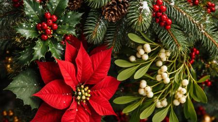 Plantas típicas de Navidad