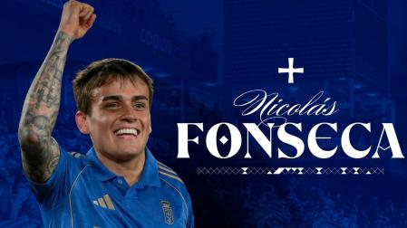 Nico Fonseca, primer fichaje de invierno del Real Oviedo
