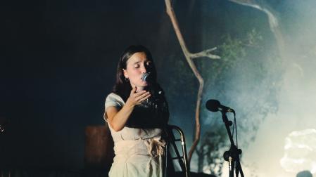 Rita Payés, durante un concierto en el Grec Festival de Barcelona