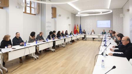 Imagen de archivo de una sesión del Consejo Navarro del Euskera