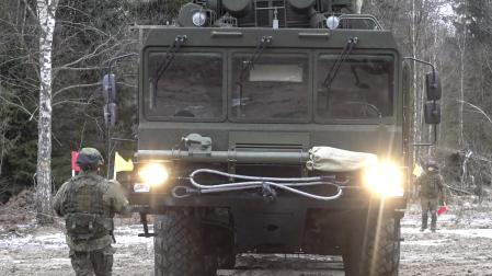 Unidad equipada con el sistema móvil de misiles terrestres ruso Oreshnik, que ha entrado en servicio en Bielorrusia