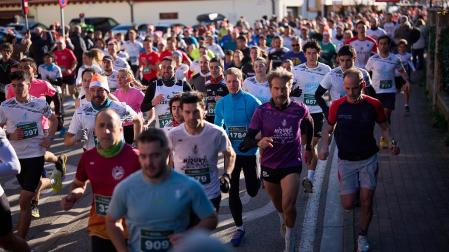 Fotos de la San Silvestre 2025 del valle de Egüés