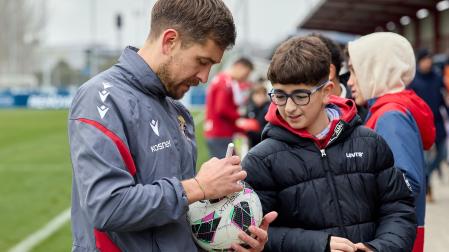 Fotos del primer entrenamiento del año de Osasuna en Tajonar.