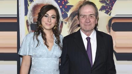 Tommy Lee Jones junto a su hija