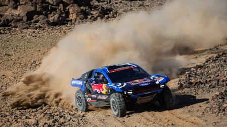 El sueco Mattias Ekstrom (Ford Raptor)