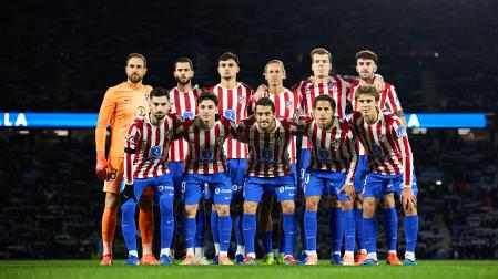 Once titular del Atlético de Madrid en Anoeta la pasada jornada